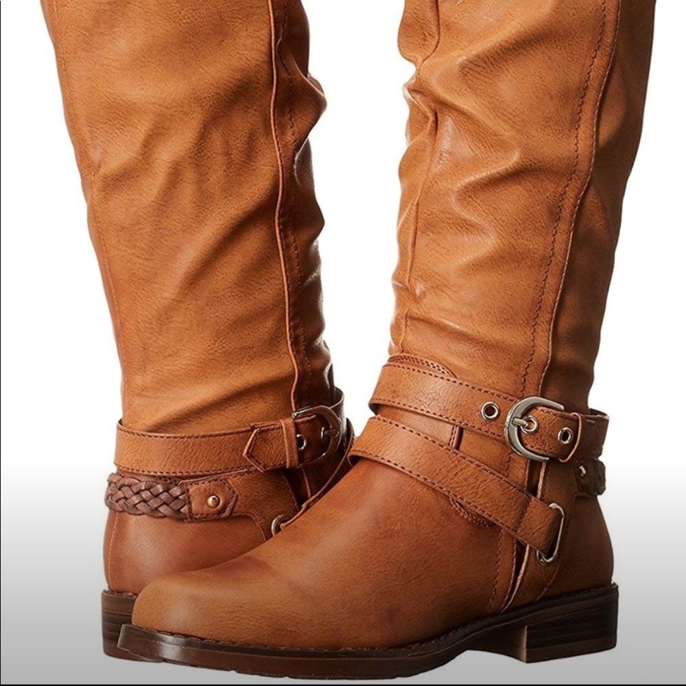 NWOT XOXO Women's Martin Wc Harness Boot SIZE 7.5